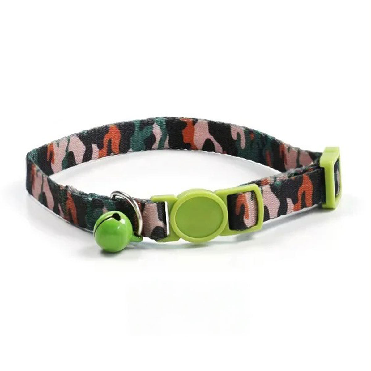 Collier Anti-Étranglement pour Chat - Camouflage Aventure