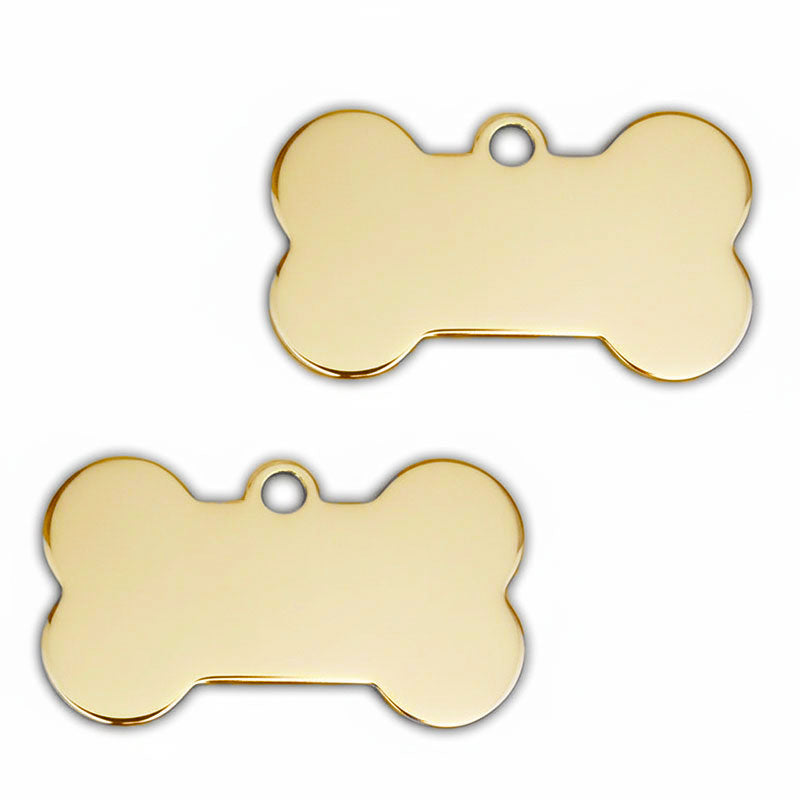 Médaille pour Chien en Forme d'Os à Personnaliser