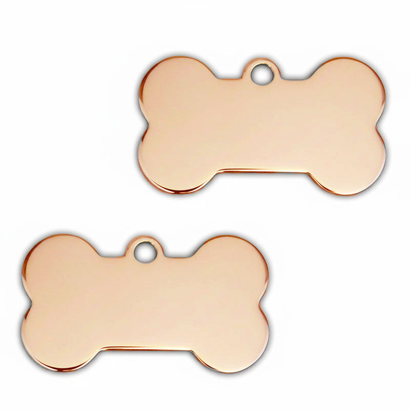 Médaille pour Chien en Forme d'Os à Personnaliser