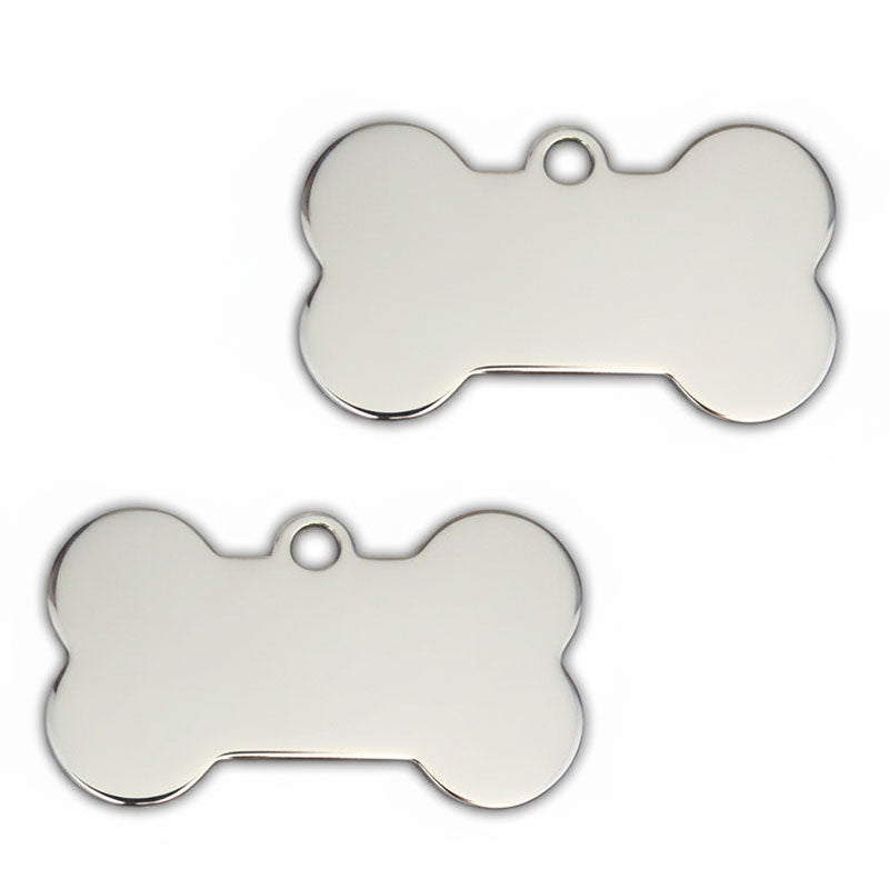 Médaille pour Chien en Forme d'Os à Personnaliser