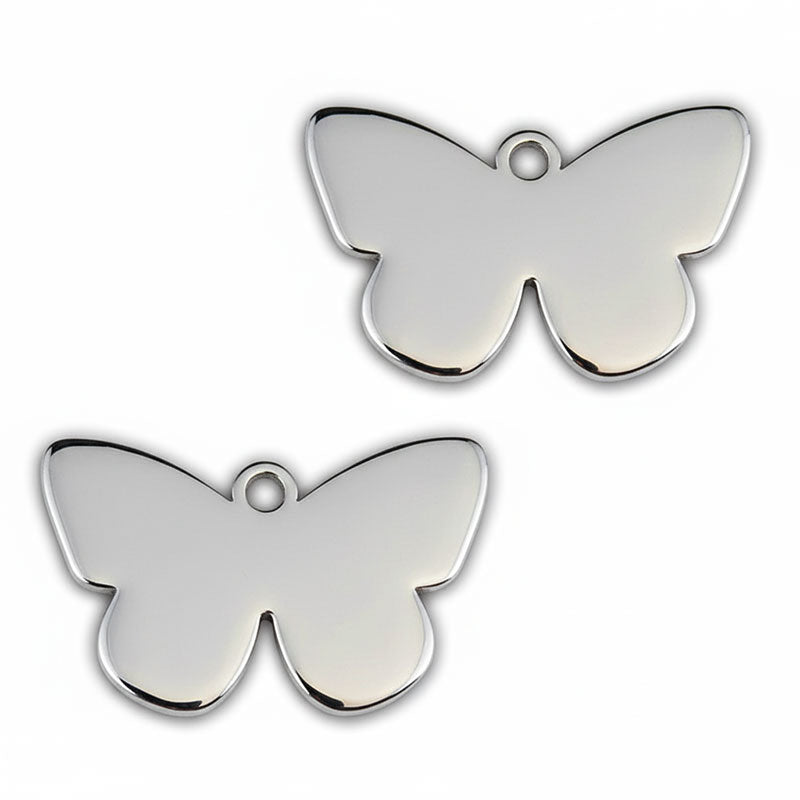 Médaille pour Chien en Forme de Papillon à Personnaliser