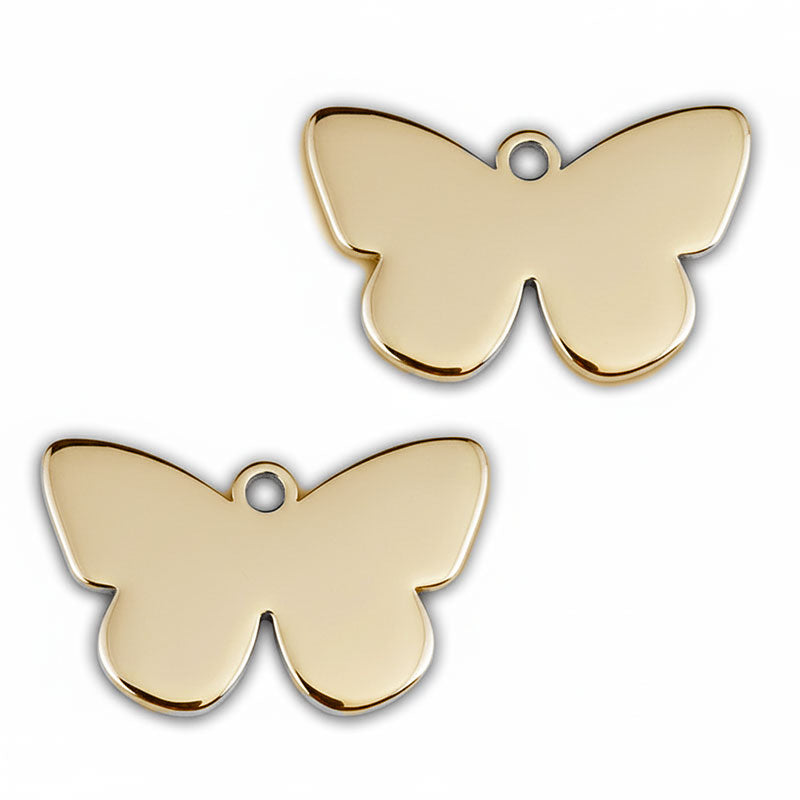 Médaille pour Chien en Forme de Papillon à Personnaliser