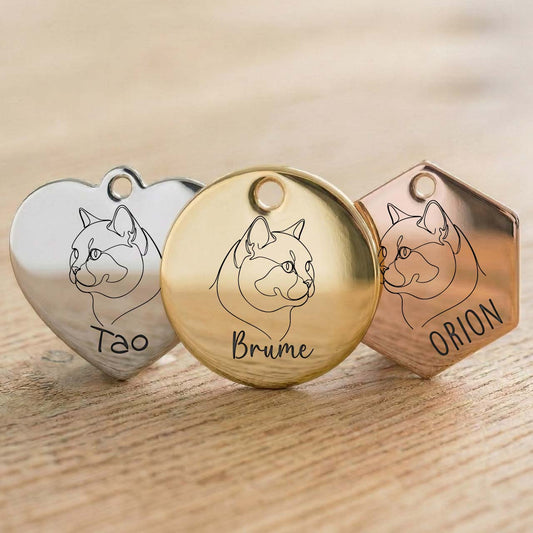 Médaille British Shorthair Personnalisée
