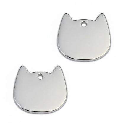 Médaille pour Chat en Forme de Chat à Personnaliser